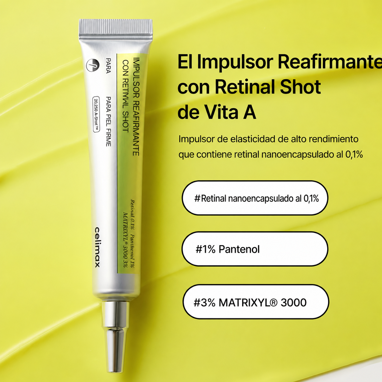 Celimax retinal shot