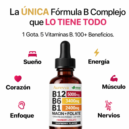 Aurevva™ 5 en 1 Vitamina B Complex