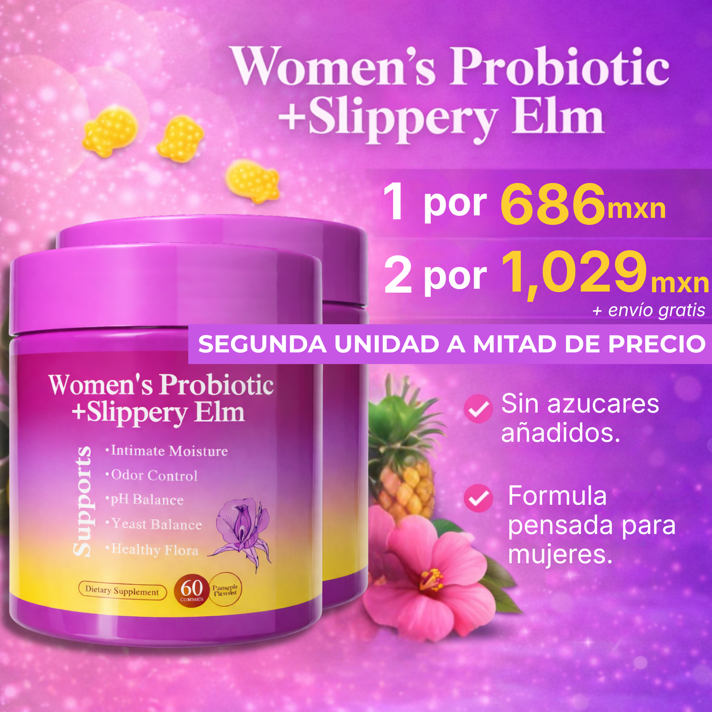 Aurevva™ Women's Probiotic Gummies